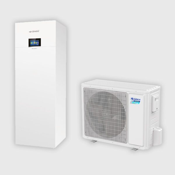 Gree Versati III All In One – 8 kW-os osztott rendszerű levegő-víz hőszivattyú beépített HMV tárolóval