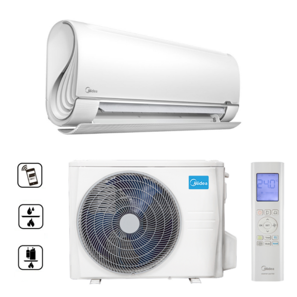Midea BreezeleSS+ 3,5 kW klíma szett